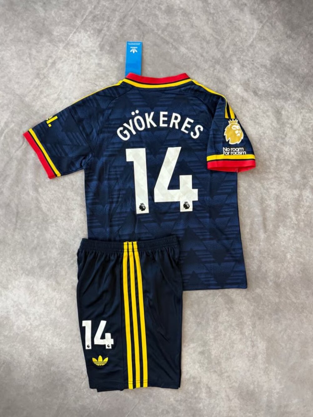 Viktor Gyokeres away Soccer Jersey and Shorts Set